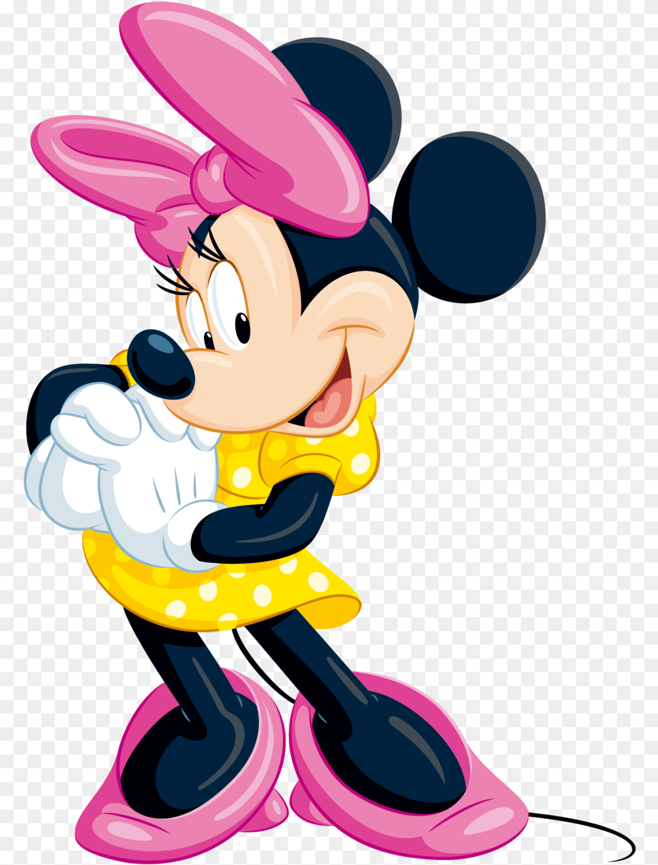 Minnie Mouse, Cartoon, Balloon Free Png Download