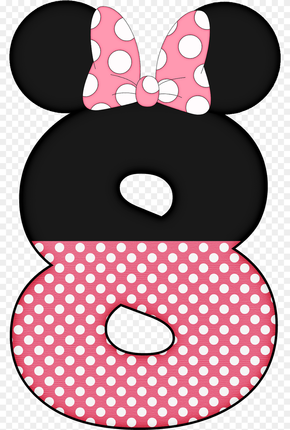 Minnie Mouse 3, Pattern, Text, Number, Symbol Free Png Download