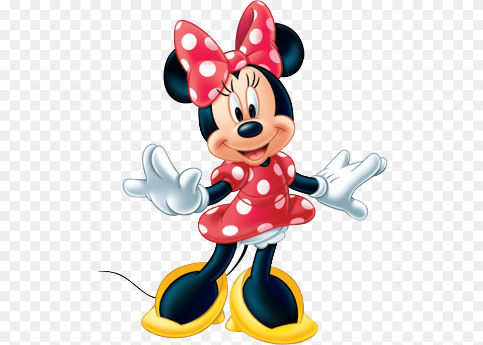 Minnie Mouse, Figurine, Toy, Book, Comics Png
