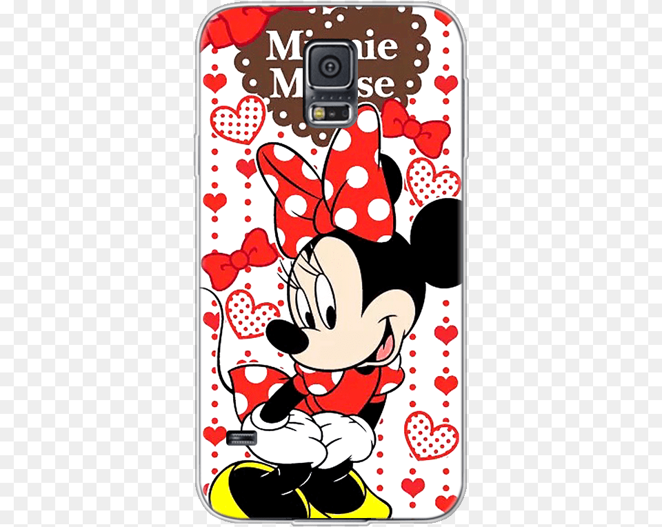 Minnie Mouse, Electronics, Phone, Mobile Phone, Pattern Png Image