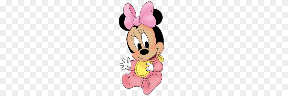 Minnie Mouse As A Baby Disney Baby Minnie Mouse Clip Art, Cartoon, Person, Toy Png
