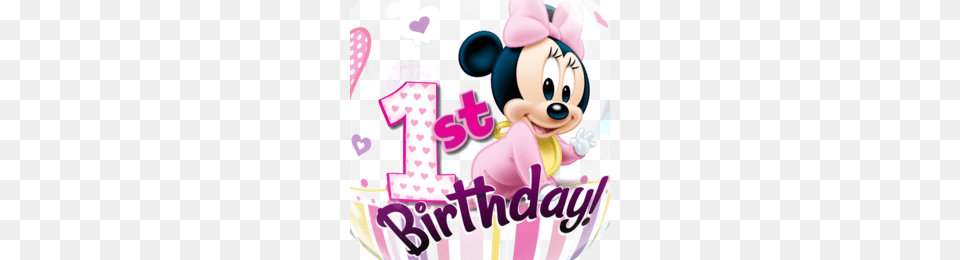 Minnie Mouse Birthday Clipart, Birthday Cake, Cake, Cream, Dessert Free Png