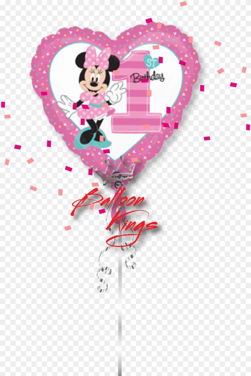 Minnie Mouse Birthday Happy 1 St Birthday Girl, Food, Sweets Free Png Download