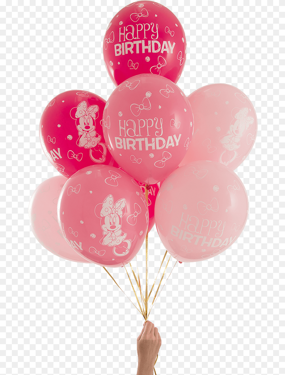 Minnie Mouse Birthday Party Balloons, Balloon Free Png