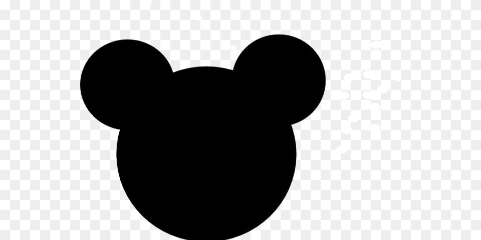 Minnie Mouse Black Face Black And White Mickey And Minnie, Stencil, Astronomy, Moon, Nature Png Image