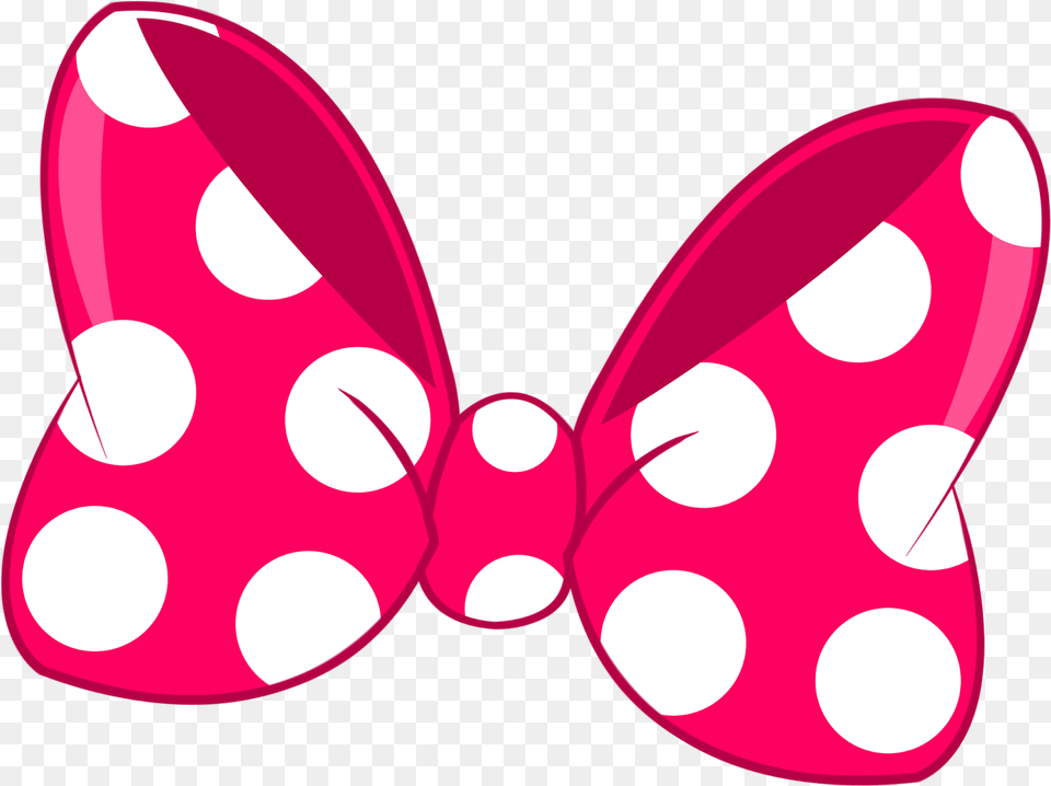 Minnie Mouse Bow, Pattern, Accessories, Formal Wear, Tie Free Png Download