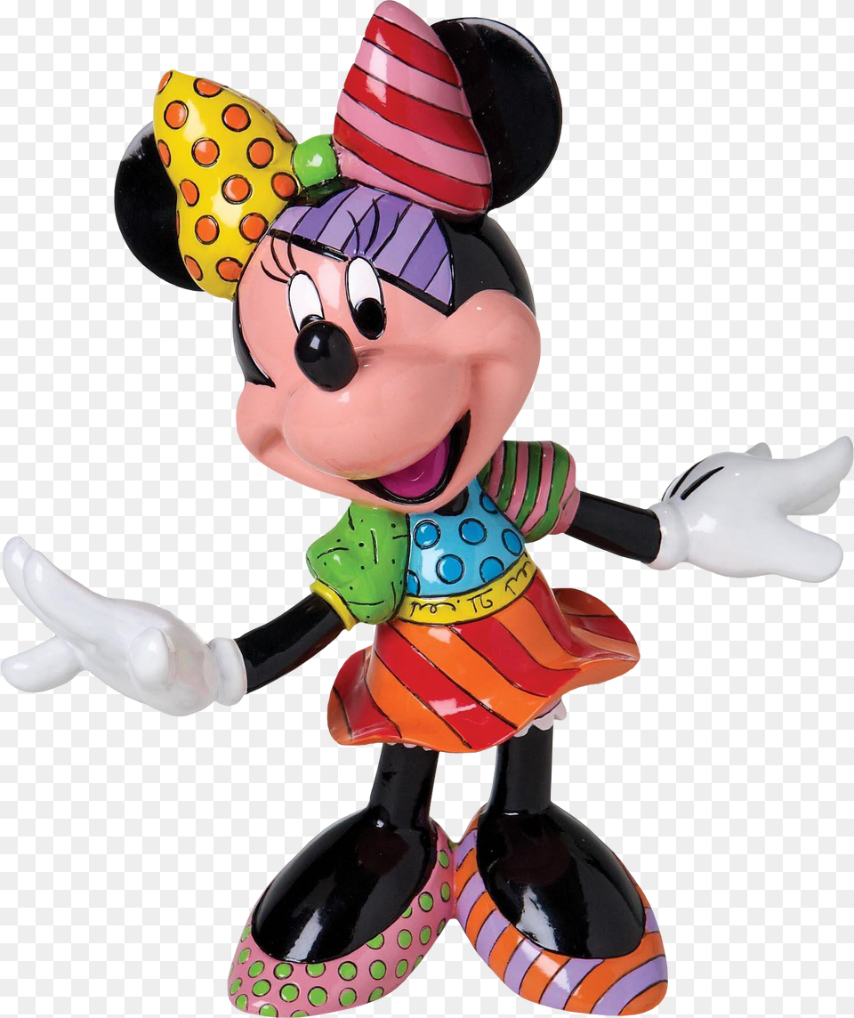 Minnie Mouse Britto Figurine, Baby, Person Png Image