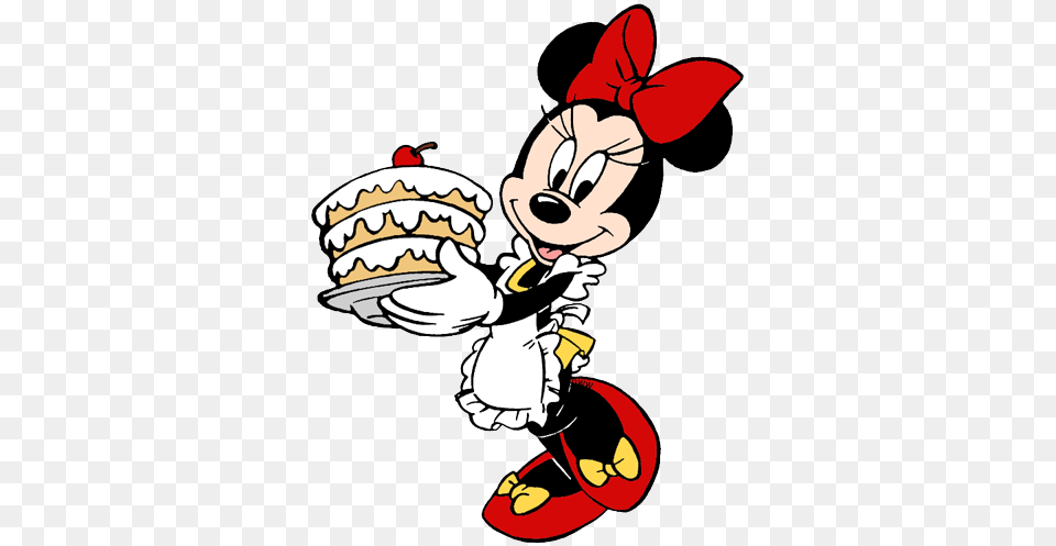 Minnie Mouse Cake Clipart Clip Art Images, Cartoon, Baby, Person Free Png Download