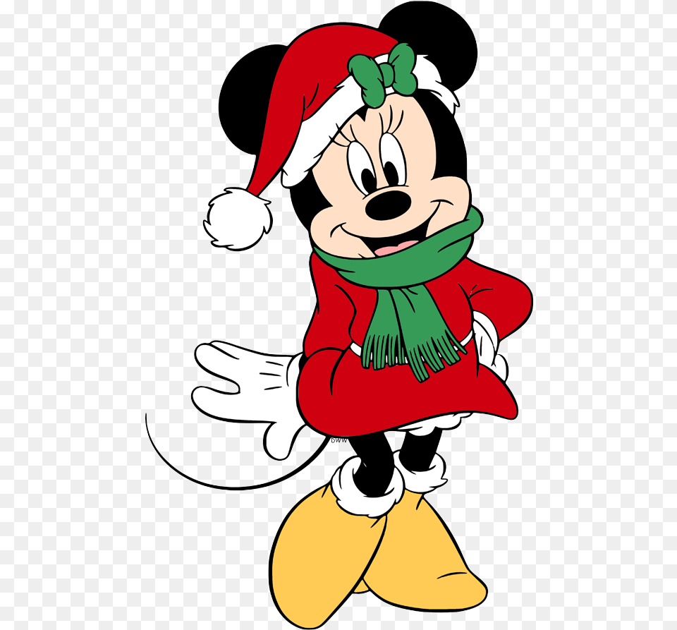 Minnie Mouse Christmas Clipart, Baby, Person, Cartoon Free Transparent Png