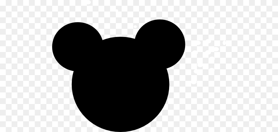 Minnie Mouse Clip Art, Silhouette, Stencil Free Png Download