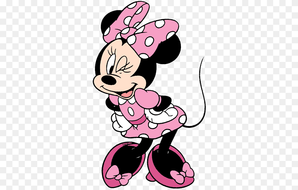 Minnie Mouse Clip Art Disney Clip Art Galore, Cartoon, Animal, Bear, Mammal Png