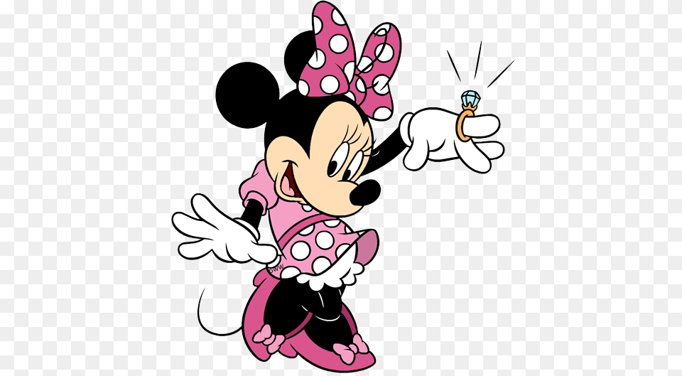 Minnie Mouse Clip Art Disney Clip Art Galore, Book, Comics, Publication, Cartoon Free Transparent Png