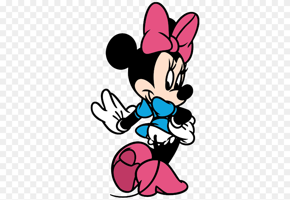 Minnie Mouse Clip Art Disney Clip Art Galore, Book, Cartoon, Comics, Publication Free Png Download