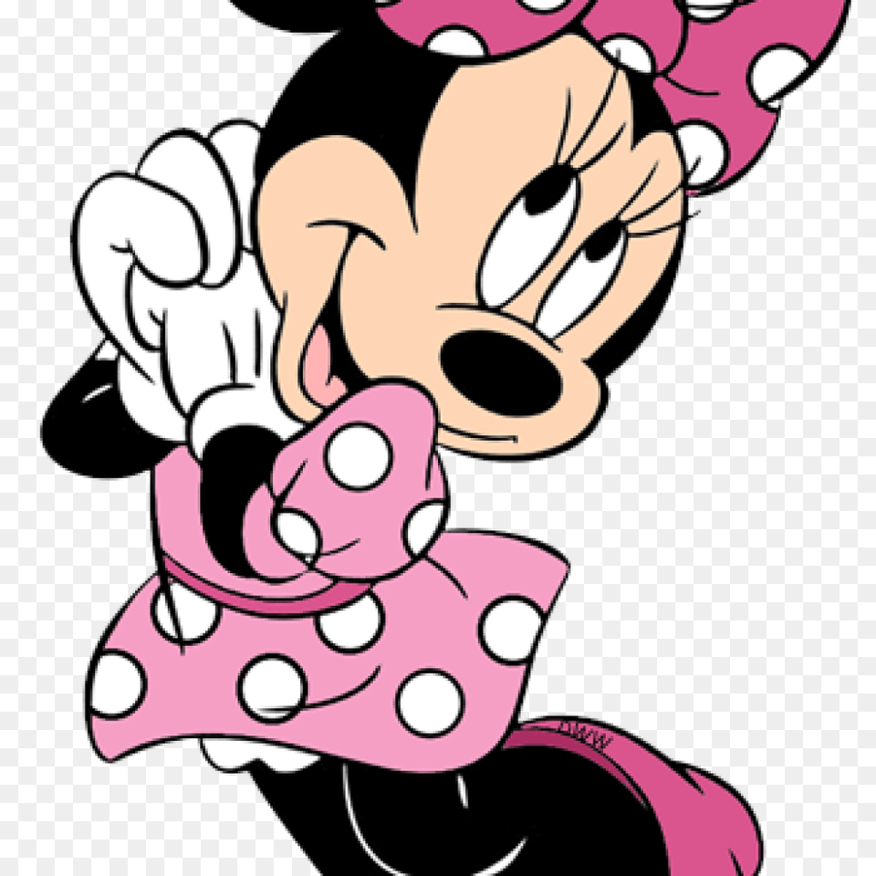 Minnie Mouse Clip Art Pink Pics Photos Images Classroom Clipart, Cartoon, Book, Comics, Publication Free Transparent Png