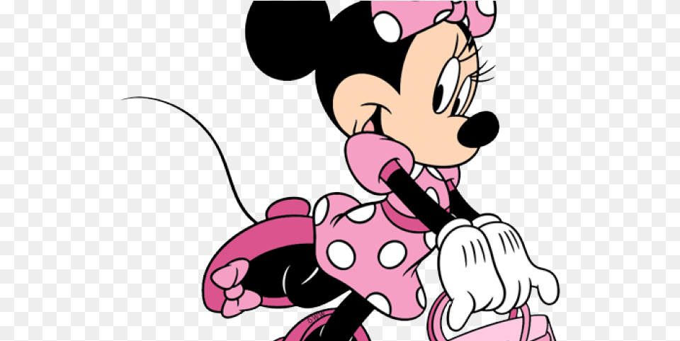 Minnie Mouse Clipart, Cartoon, Book, Comics, Publication Png Image