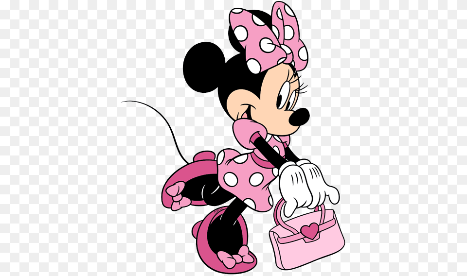 Minnie Mouse Clipart Leopard Print, Cartoon Free Png Download