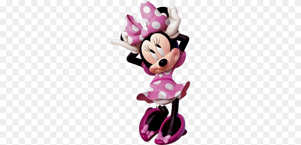 Minnie Mouse Clipart Minnie Rosa Fundo Transparente, Figurine, Toy, Plush, Nature Free Png Download