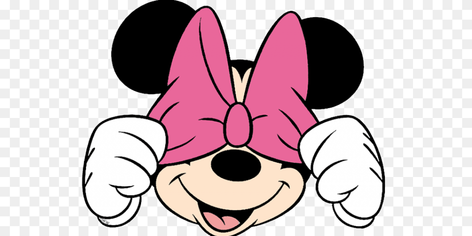 Minnie Mouse Clipart Number One, Purple, Cartoon, Face, Head Png Image