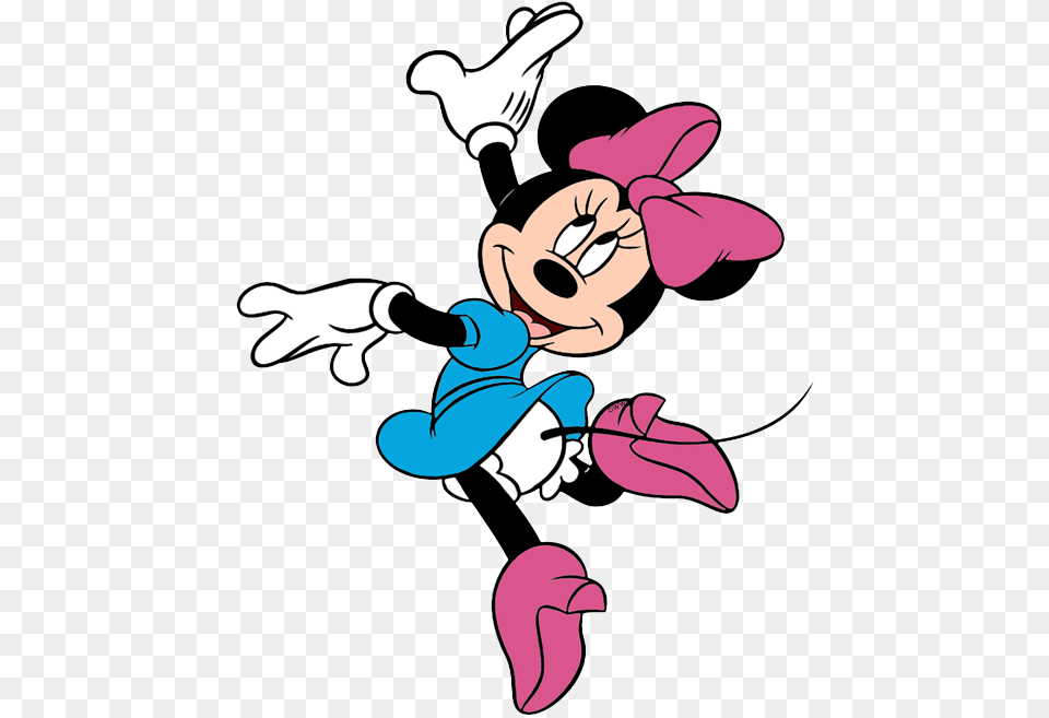 Minnie Mouse Dancing Clipart, Cartoon, Baby, Person Free Png Download