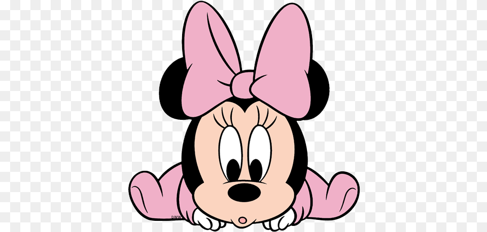 Minnie Mouse Dibujos De Minnie Bebe, Cartoon, Baby, Person Png Image