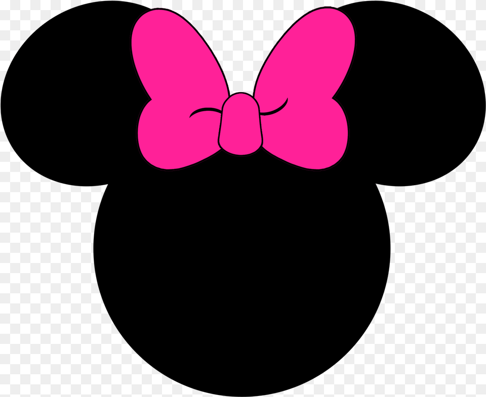 Minnie Mouse Ears With Crown Svg Template Minnie Mouse Printables, Purple, Body Part, Hand, Person Free Png