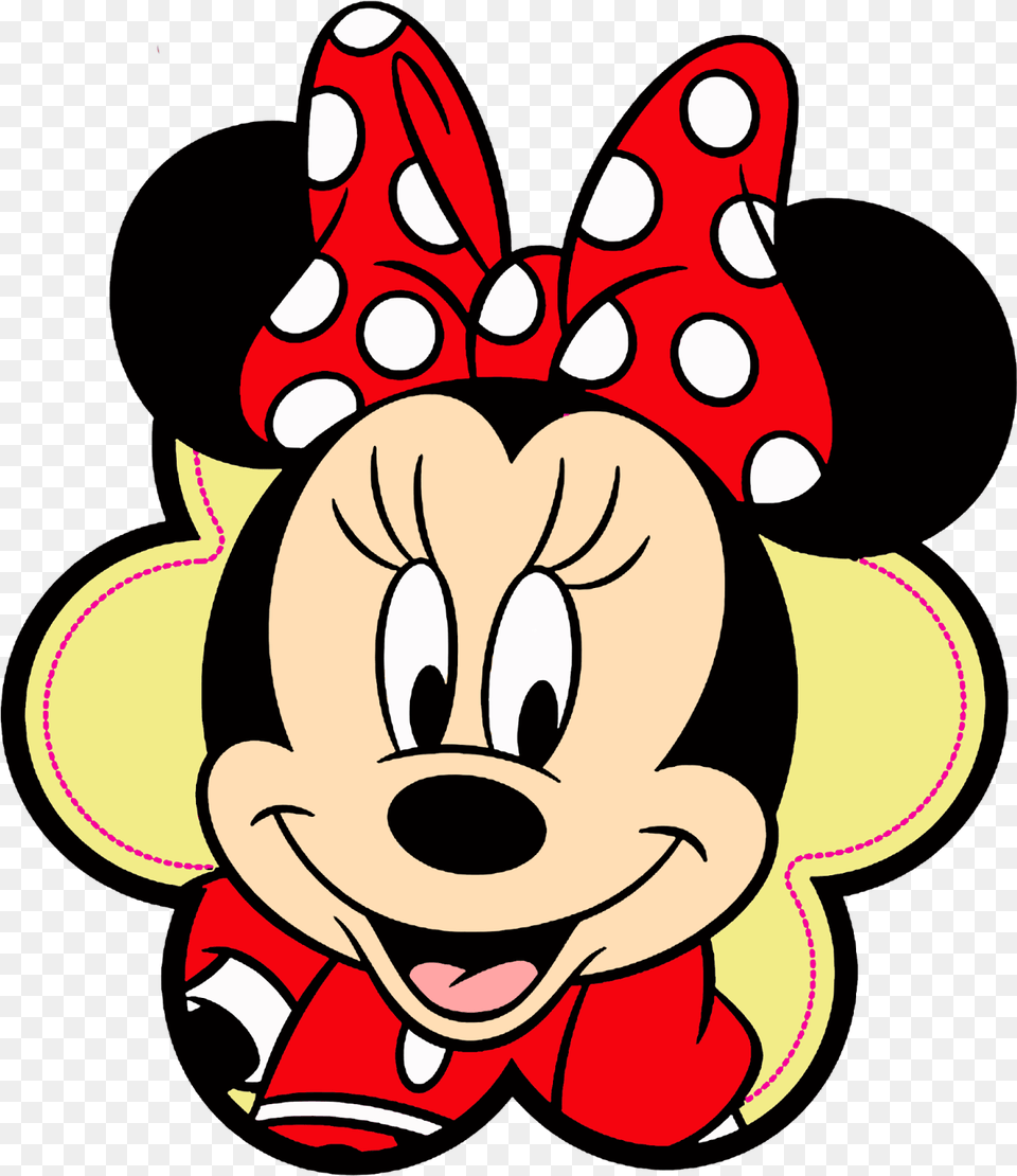 Minnie Mouse Face, Cartoon, Baby, Person, Head Free Png