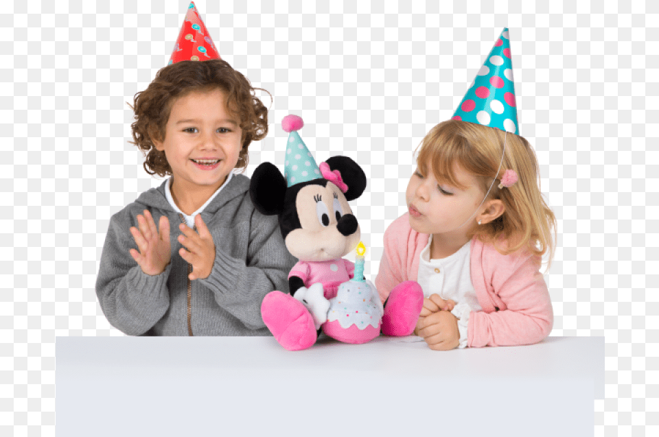 Minnie Mouse Happy Birthday Soft Toy Amazon, Clothing, Hat, Child, Female Free Transparent Png