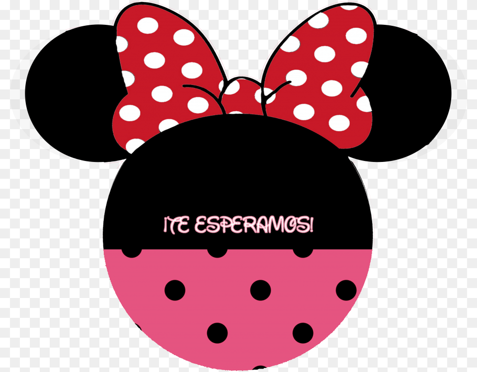 Minnie Mouse Head Background, Pattern, Polka Dot, Home Decor Free Transparent Png