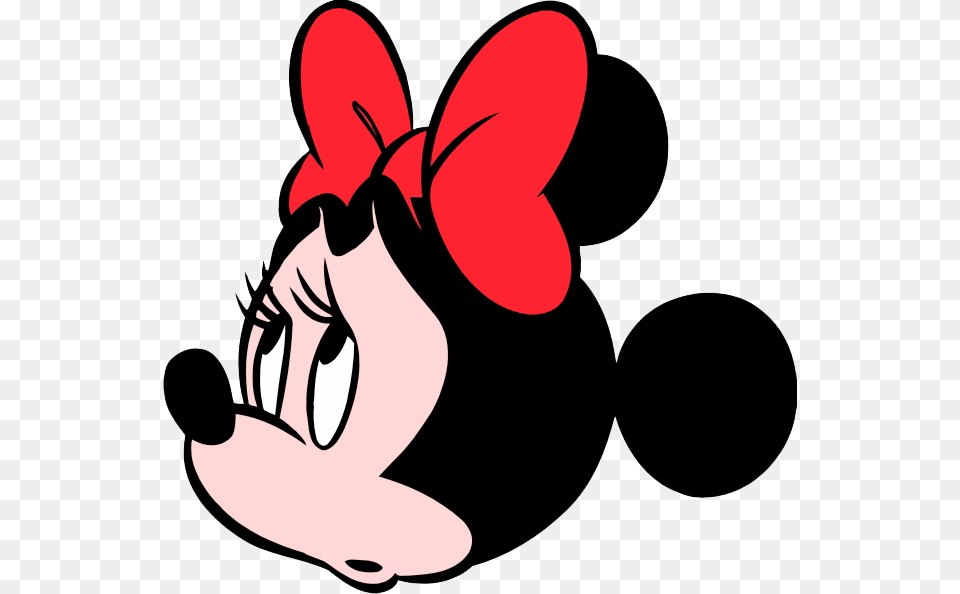 Minnie Mouse Head Clipart, Cartoon Free Transparent Png
