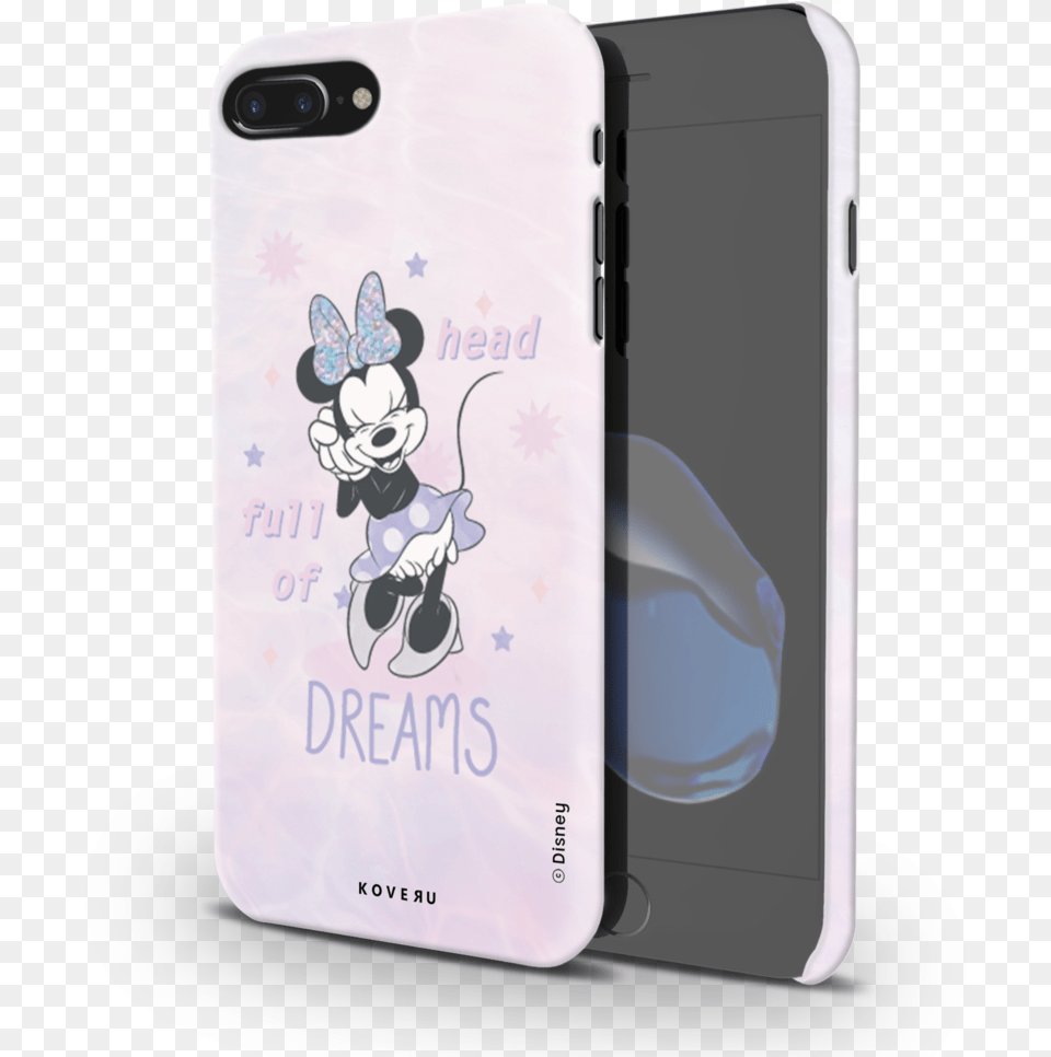 Minnie Mouse Head Full Of Dreams Cover Case For Iphone 78 Cartoon, Electronics, Mobile Phone, Phone, Baby Free Png