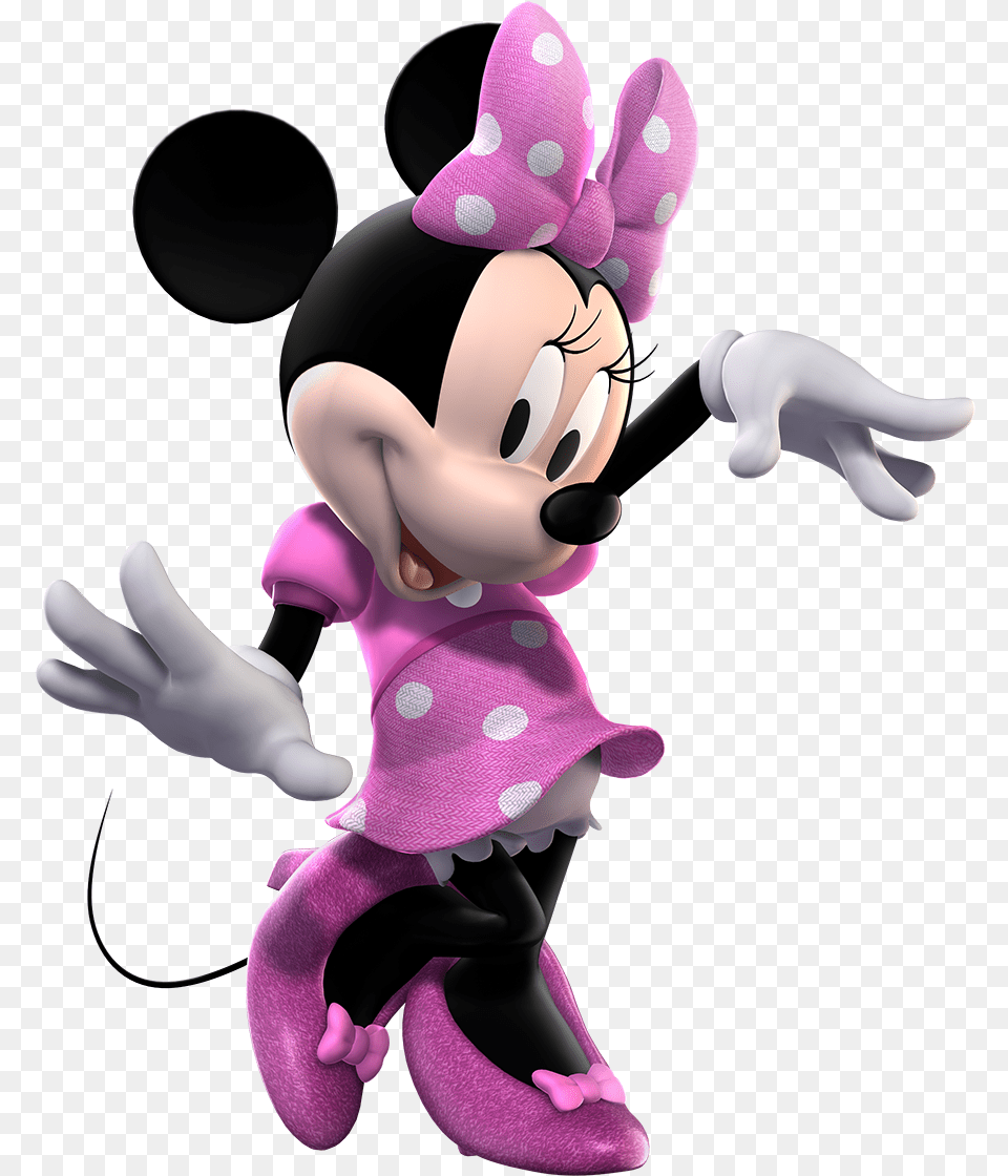 Minnie Mouse Images Minnie Mouse In Pink Dress, Clothing, Glove, Purple, Baby Png Image