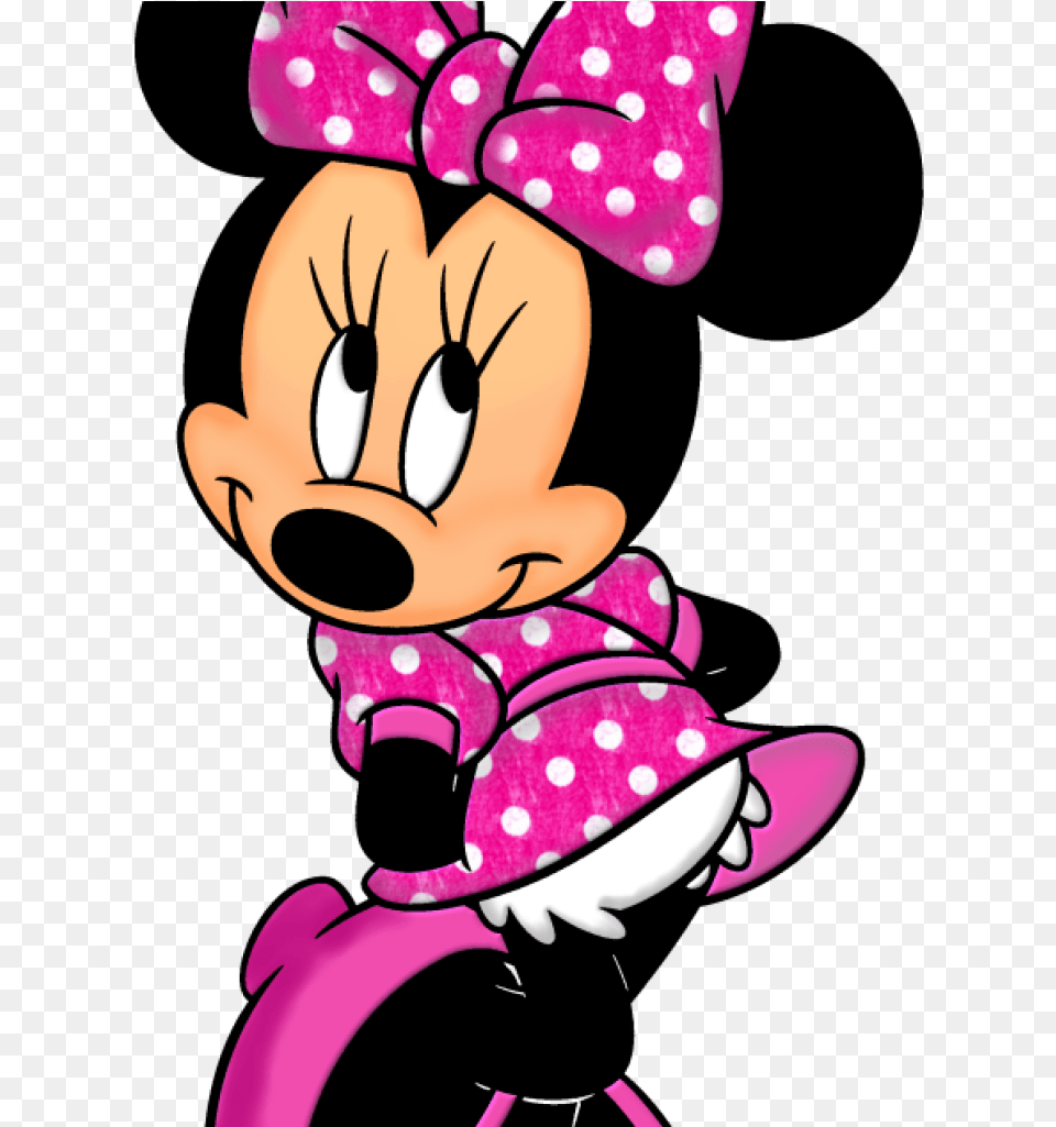 Minnie Mouse Images Minnie Mouse Photos Pink Transparent Minnie Mouse, Cartoon, Baby, Person, Face Free Png