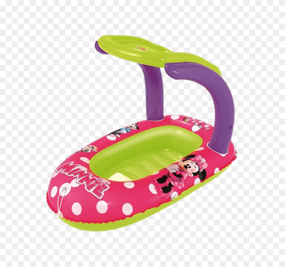 Minnie Mouse Inflatable Dinghy With Roof, Indoors, Bathroom, Room, Toilet Free Transparent Png