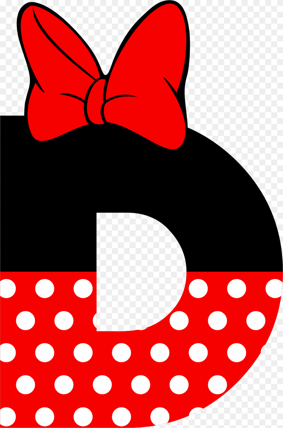 Minnie Mouse Letter Design, Pattern, Accessories, Formal Wear, Tie Free Png Download