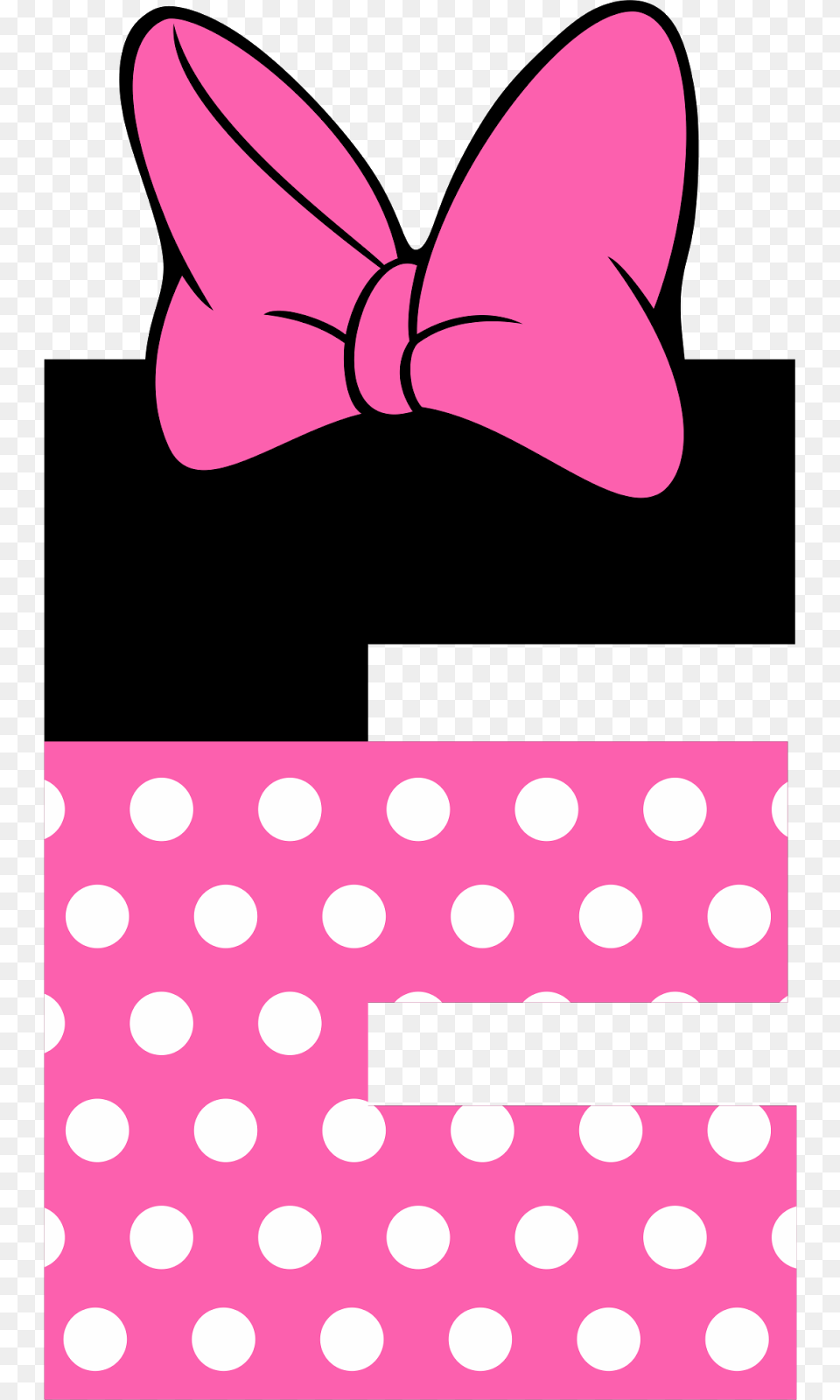 Minnie Mouse Letter E, Accessories, Formal Wear, Pattern, Tie Free Png Download