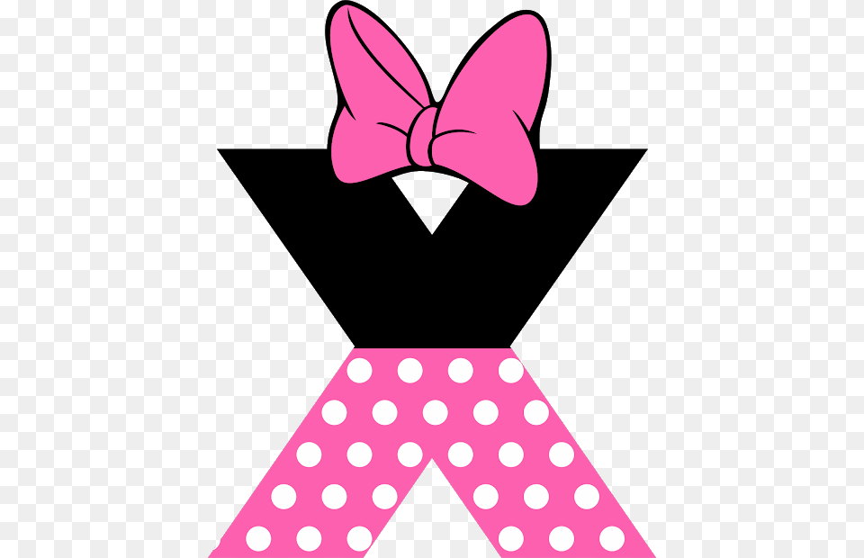 Minnie Mouse Letter H, Accessories, Formal Wear, Pattern, Tie Free Transparent Png