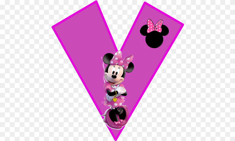 Minnie Mouse Letters E, Sash, Purple, Baby, Person Free Transparent Png