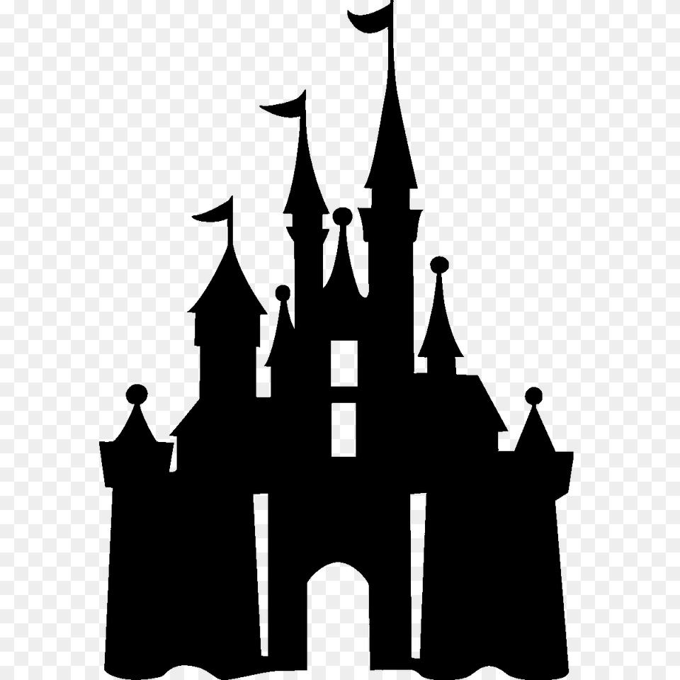 Minnie Mouse Mickey Mouse Magic Kingdom Cinderella Castle, Person, Stencil, Silhouette, People Free Png