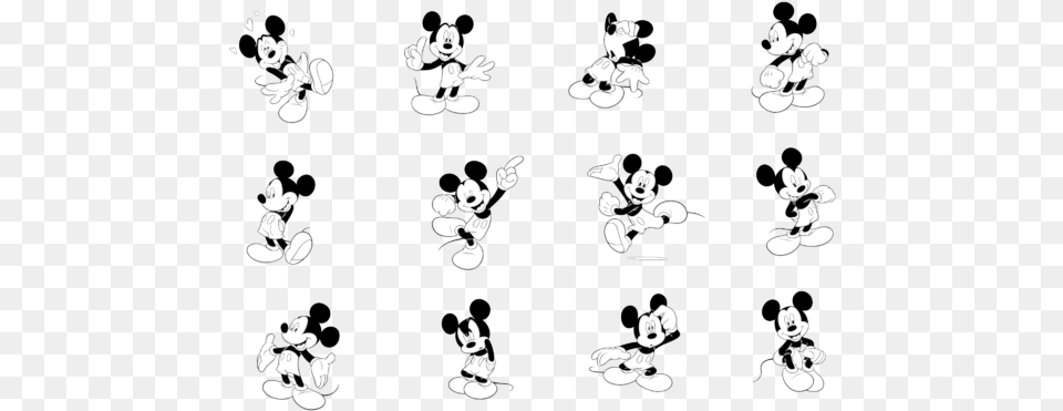 Minnie Mouse Mickey Mouse Vector Graphics Portable Mickey Mouse Pattern Vector, Stencil, Baby, Person, Flower Free Transparent Png