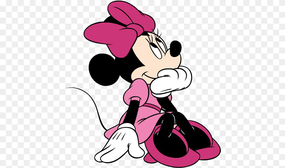 Minnie Mouse Minnie Mouse, Cartoon, Book, Comics, Publication Png