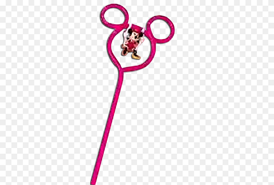 Minnie Mouse Pen Hot Pink Ears Swinging Minnie, Smoke Pipe Png