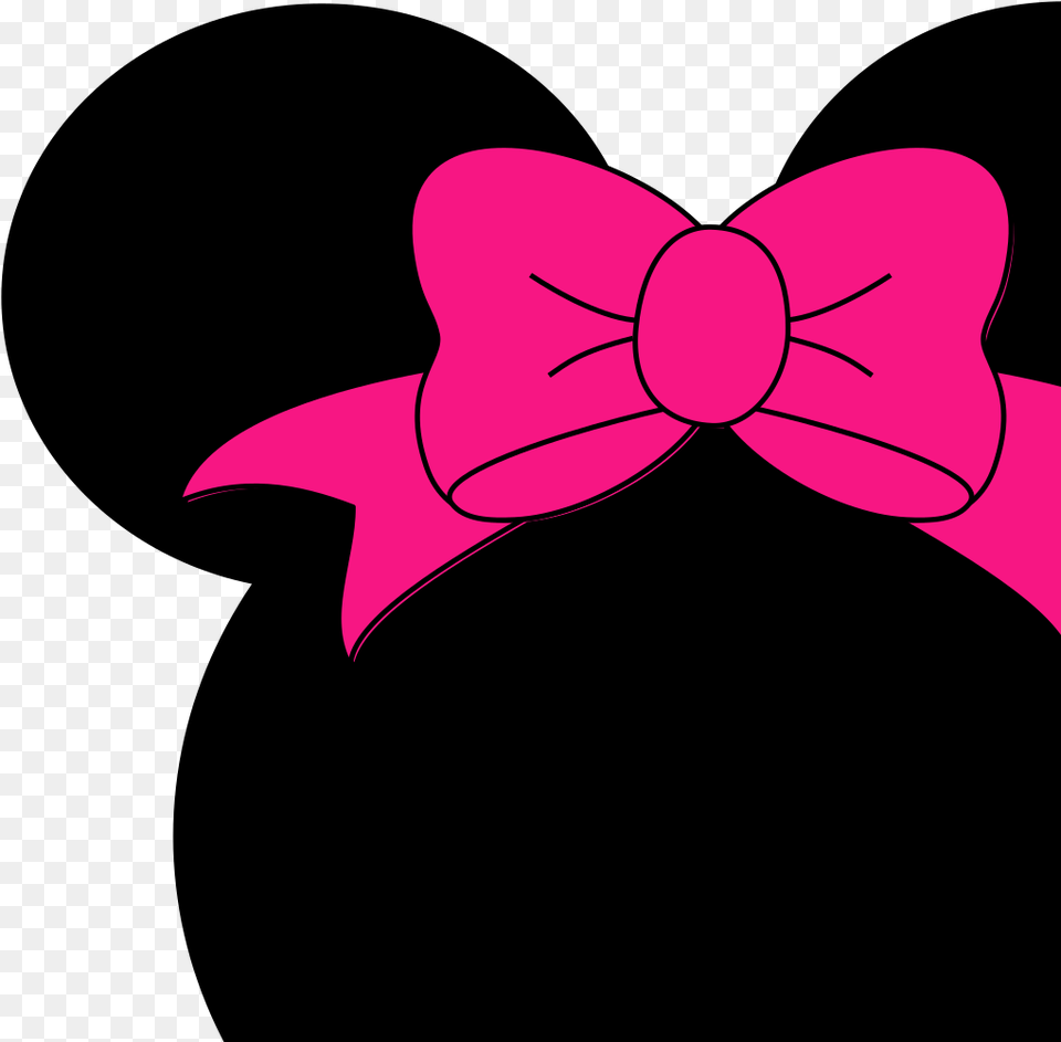 Minnie Mouse Pink Svg Vector Minnie Mouse Mimi, Accessories, Formal Wear, Tie, Bow Tie Png Image