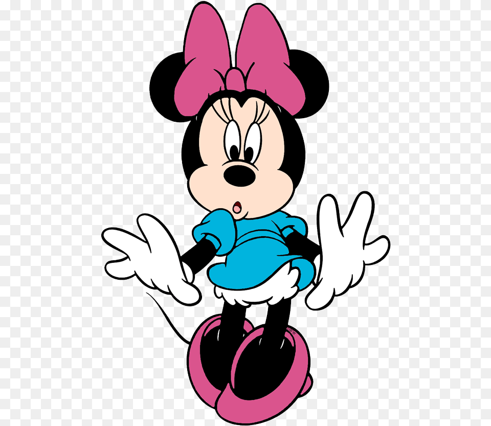 Minnie Mouse Scared Clipart, Cartoon, Baby, Person Png