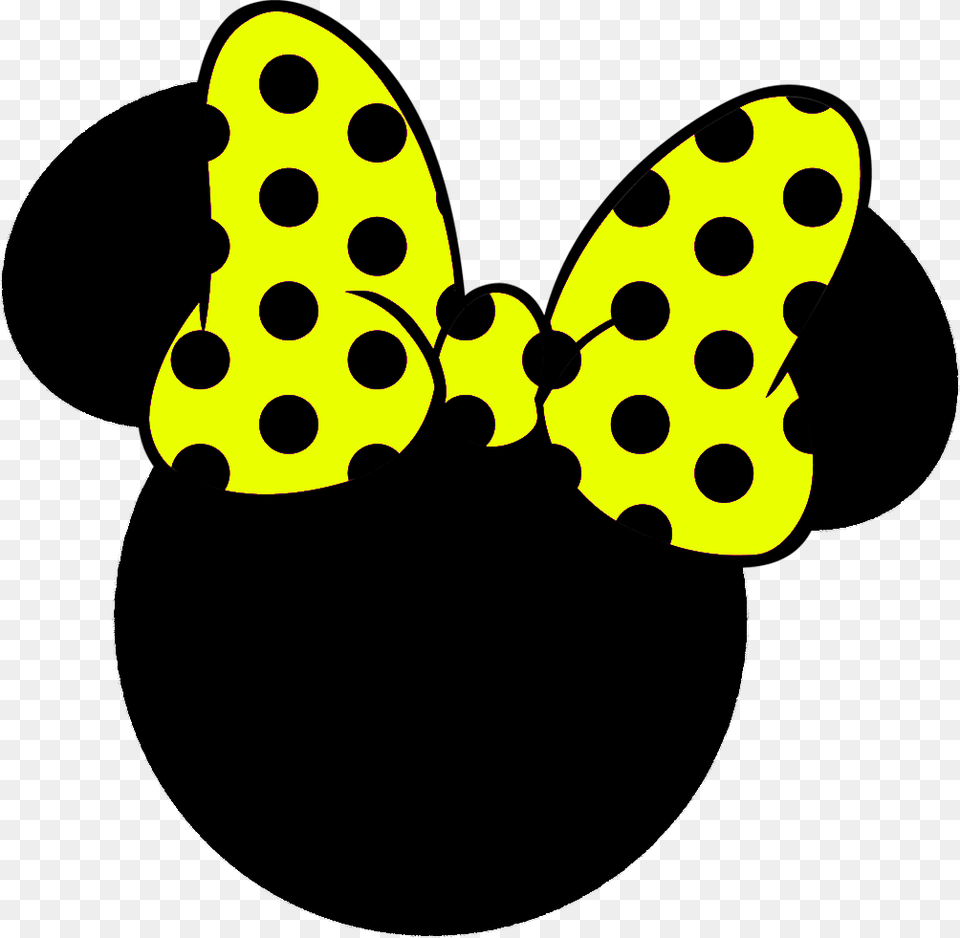 Minnie Mouse Silhouette, Accessories, Formal Wear, Pattern, Tie Free Png Download
