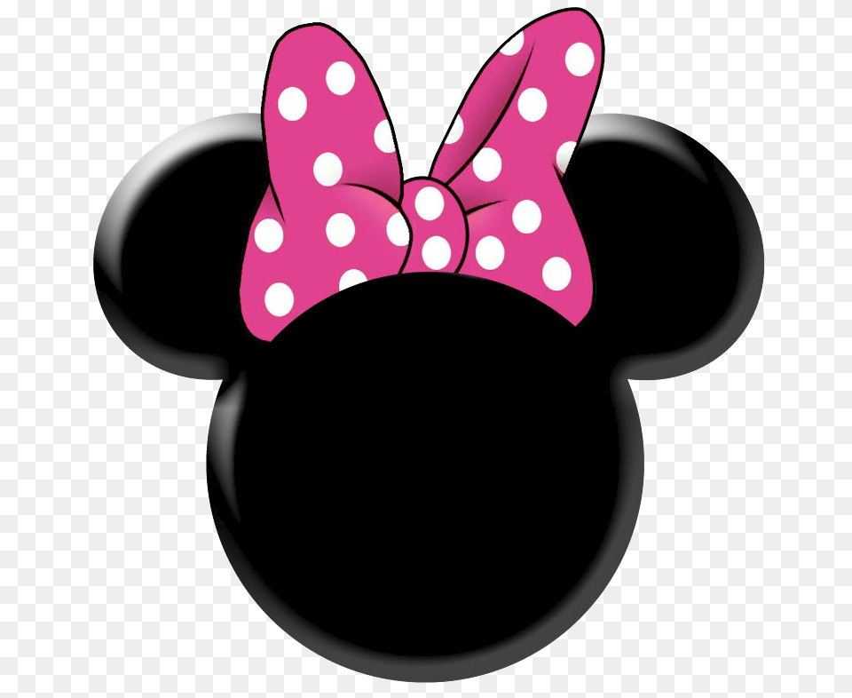 Minnie Mouse Silhouette Clip Art Cliparts Co Pink Minnie Ears, Pattern, Accessories, Formal Wear, Tie Free Transparent Png