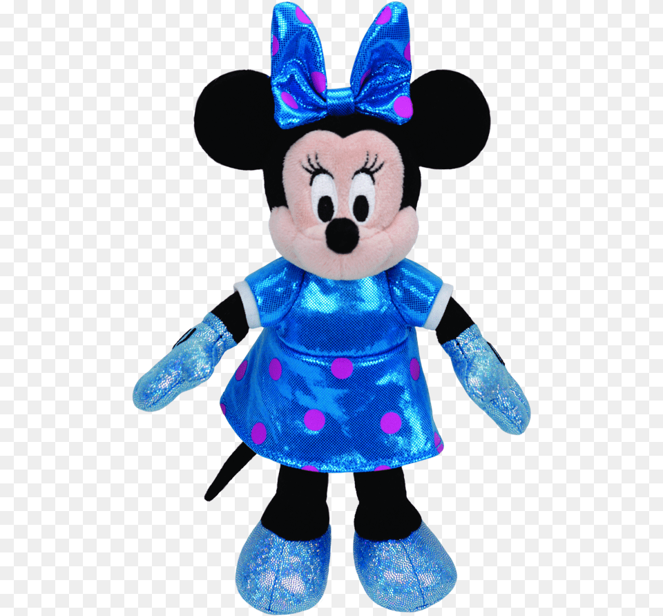 Minnie Mouse Sparkle Beanie Babies Minnie Mouse Plush Ty, Toy, Doll Free Png