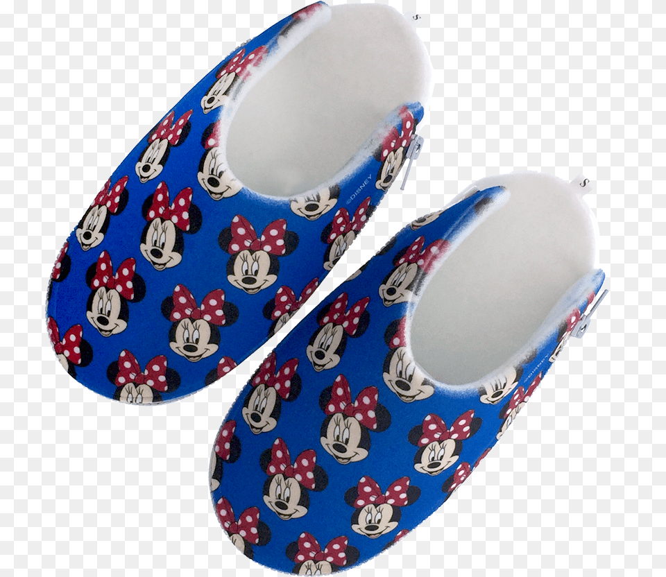 Minnie Mouse Style Red And Blue Mix N Match Zlipperz Slip On Shoe, Clothing, Footwear, Sneaker, Clogs Free Transparent Png