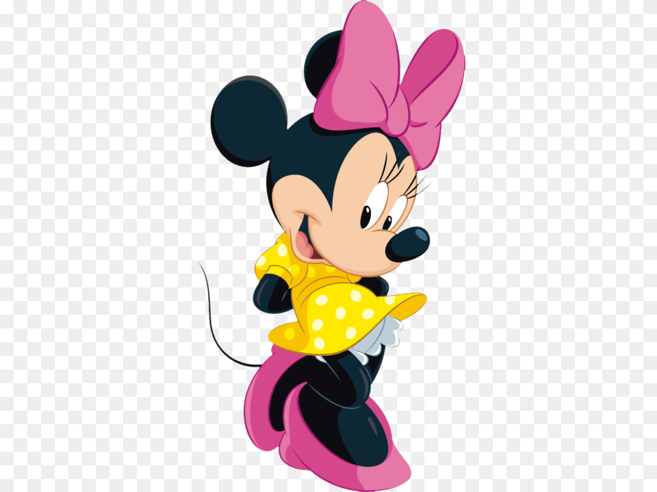 Minnie Mouse Transparent Image And Clipart, Cartoon, Book, Comics, Publication Png