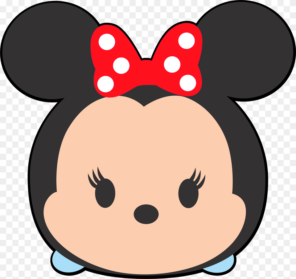 Minnie Mouse Tsum Tsum, Plush, Toy Png