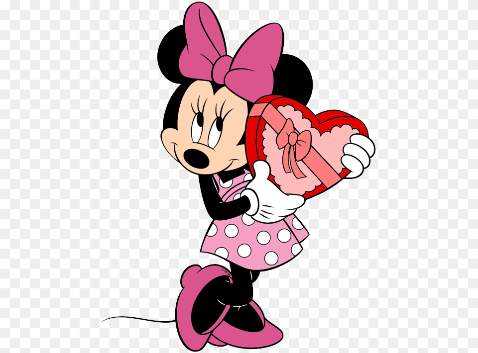 Minnie Mouse Valentine Card, Cartoon, Dynamite, Weapon, Face Png Image